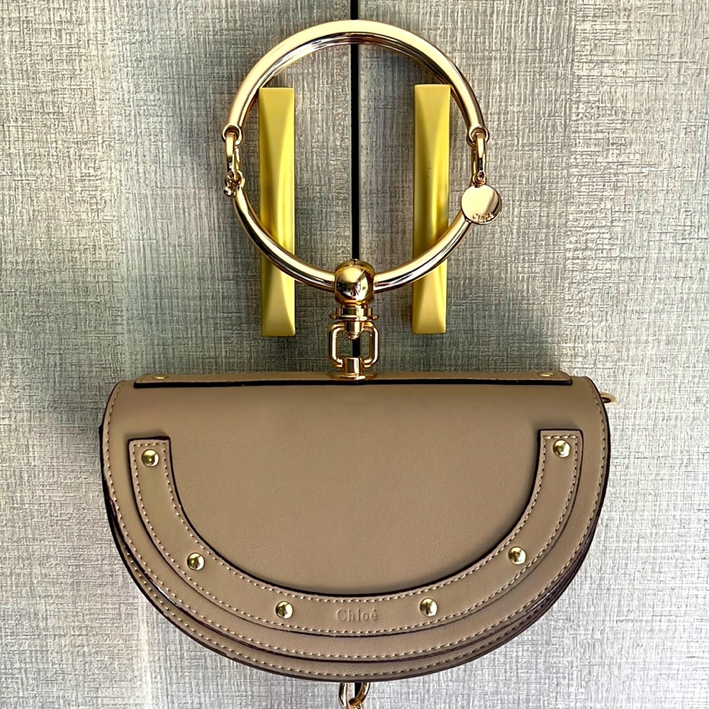 Chloe half moon wrist mini bag, great condition